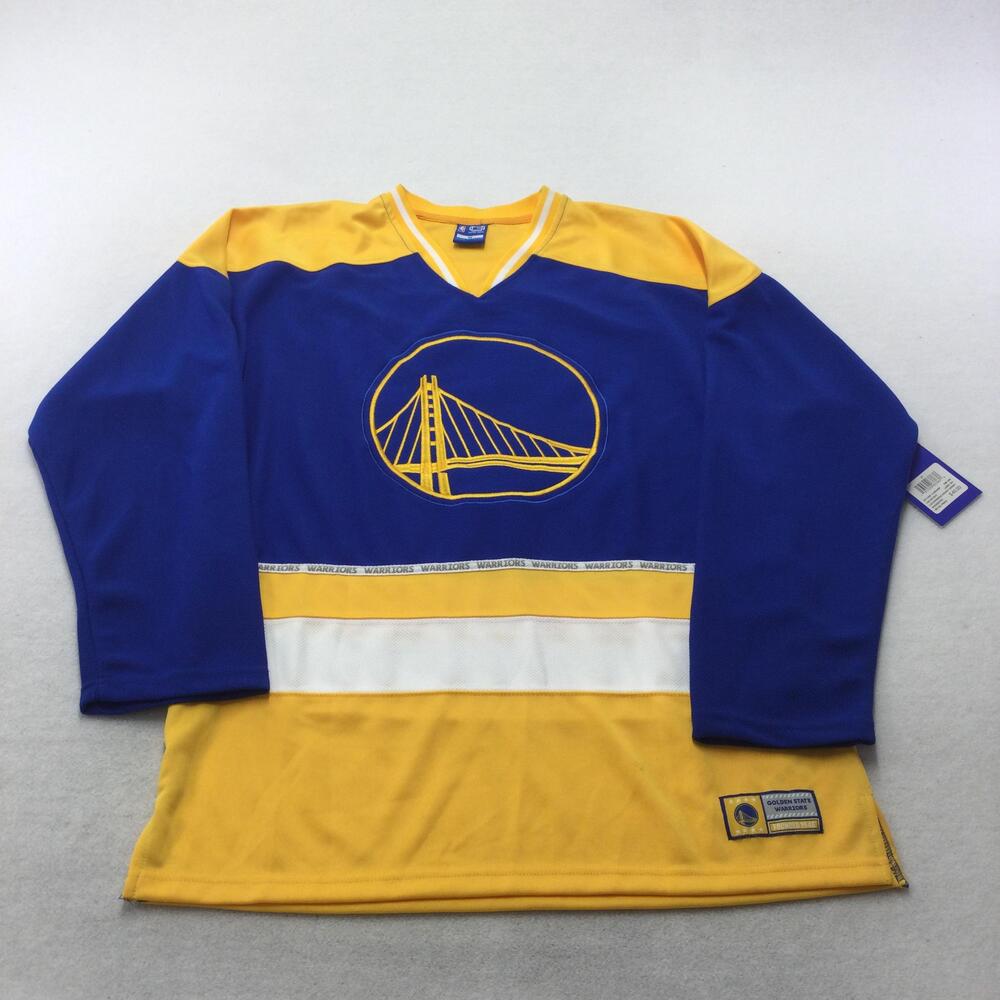 Golden State Warriors Jersey Mens Medium Blue NBA Basketball Hockey Ultra Game